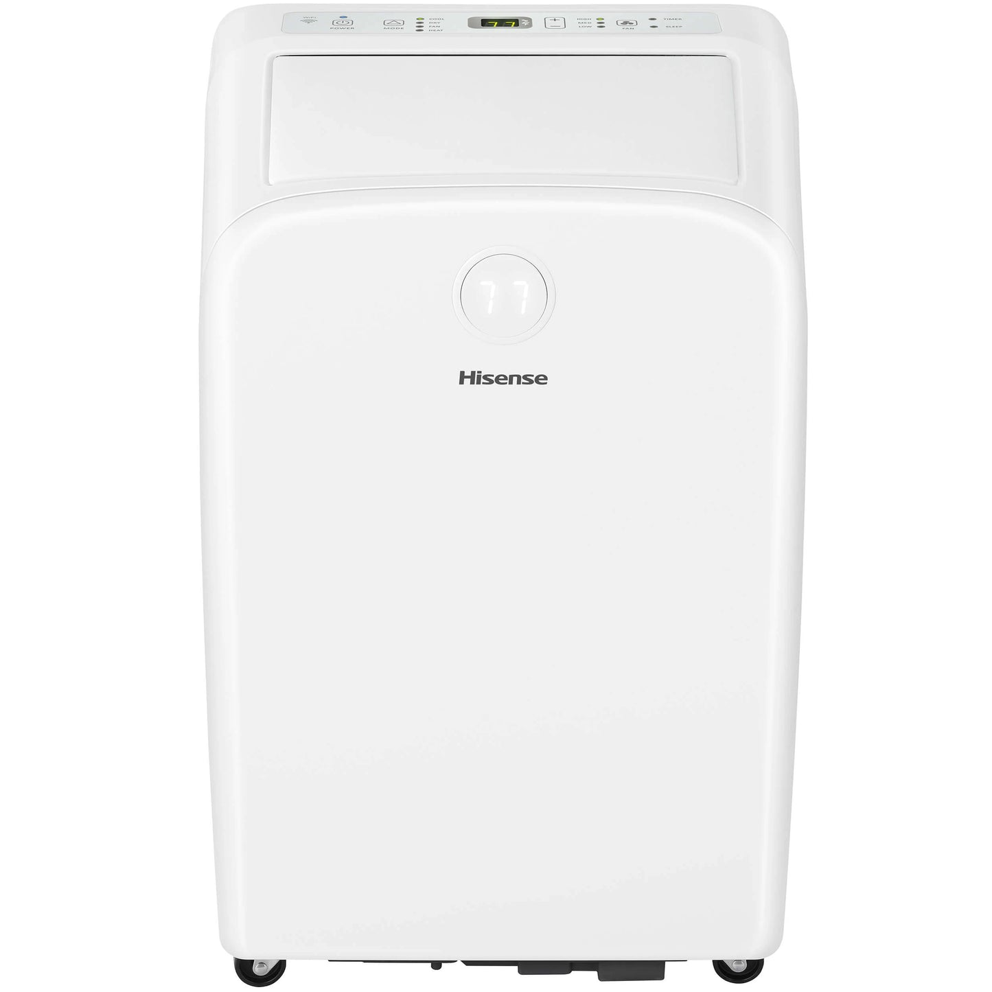 8000-BTU DOE (115-Volt) White Vented Portable Air Conditioner with Remote Cools 550-sq FT