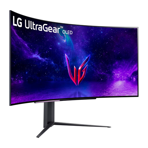 45" OLED Curved WQHD 240Hz 0.03ms FreeSync and NVIDIA G-Sync Compatible Gaming Monitor with HDR10 - Black