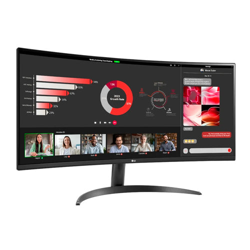 34" Curved Ultrawide WQHD (3440 x 1440) Monitor