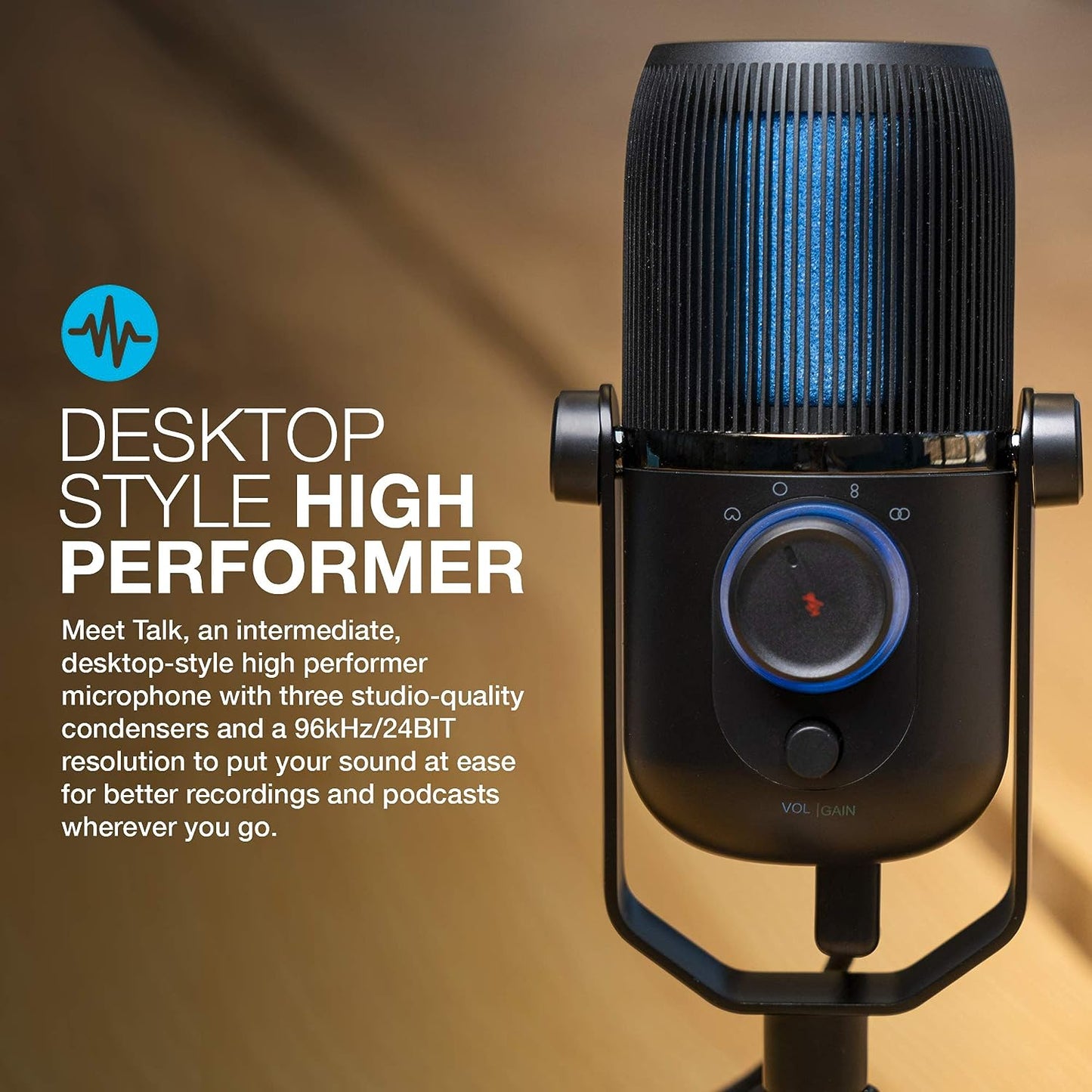 Talk USB Microphone - Black