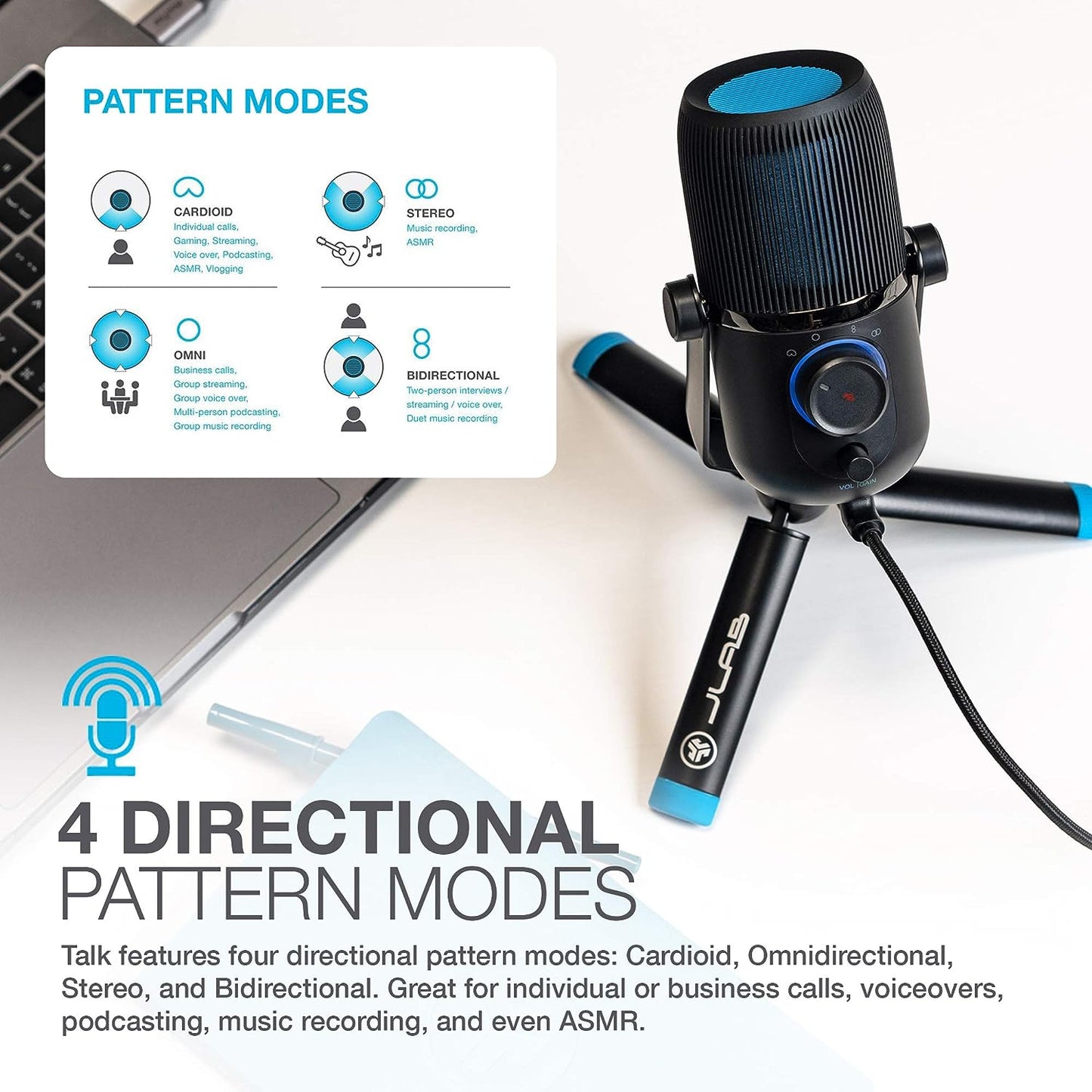 Talk USB Microphone - Black