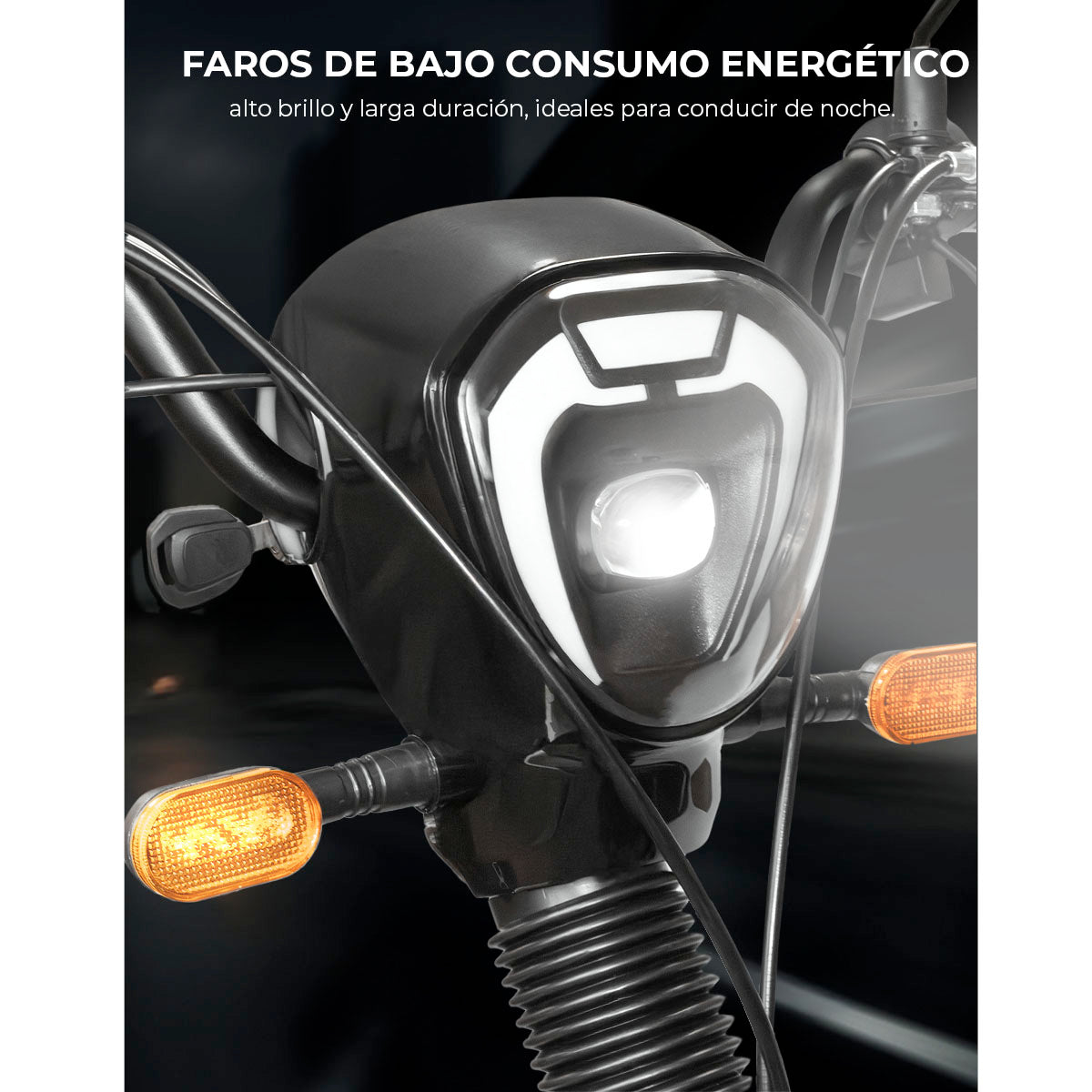 500w Electric Bike - Orange