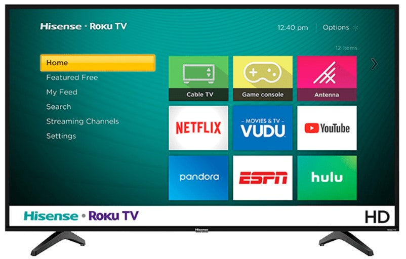 32" Class (720P) HD LED LCD Roku Smart TV