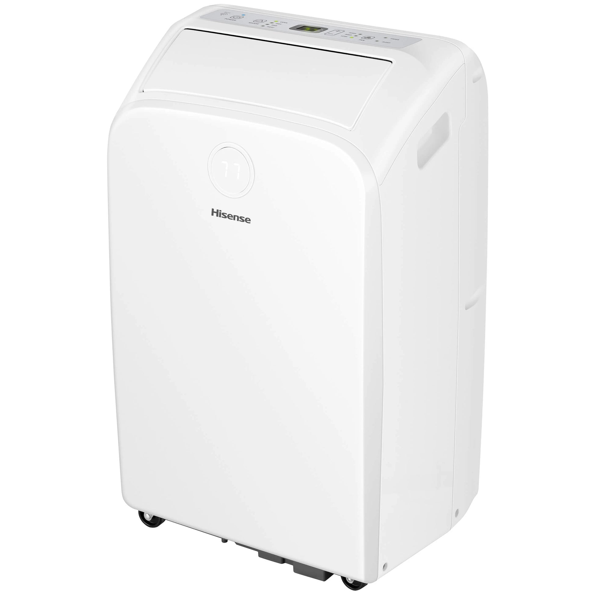 8000-BTU DOE (115-Volt) White Vented Portable Air Conditioner with Remote Cools 550-sq FT
