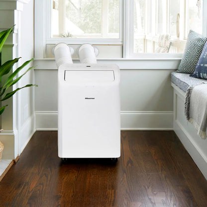 8,000 BTU Portable Air Conditioner with Dual Hose and Inverter