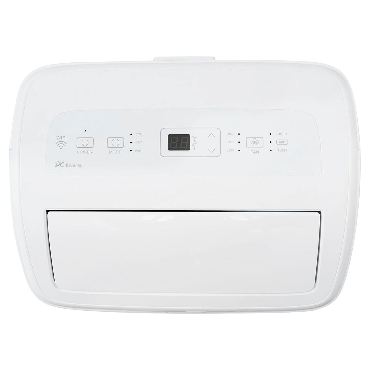 8,000 BTU Portable Air Conditioner with Dual Hose and Inverter