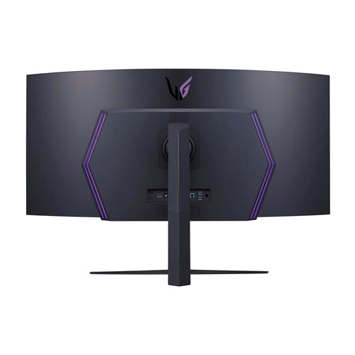45" OLED Curved WQHD 240Hz 0.03ms FreeSync and NVIDIA G-Sync Compatible Gaming Monitor with HDR10 - Black