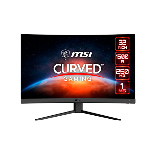 32" Curved 250Hz 1ms Adaptive sync Gaming Monitor