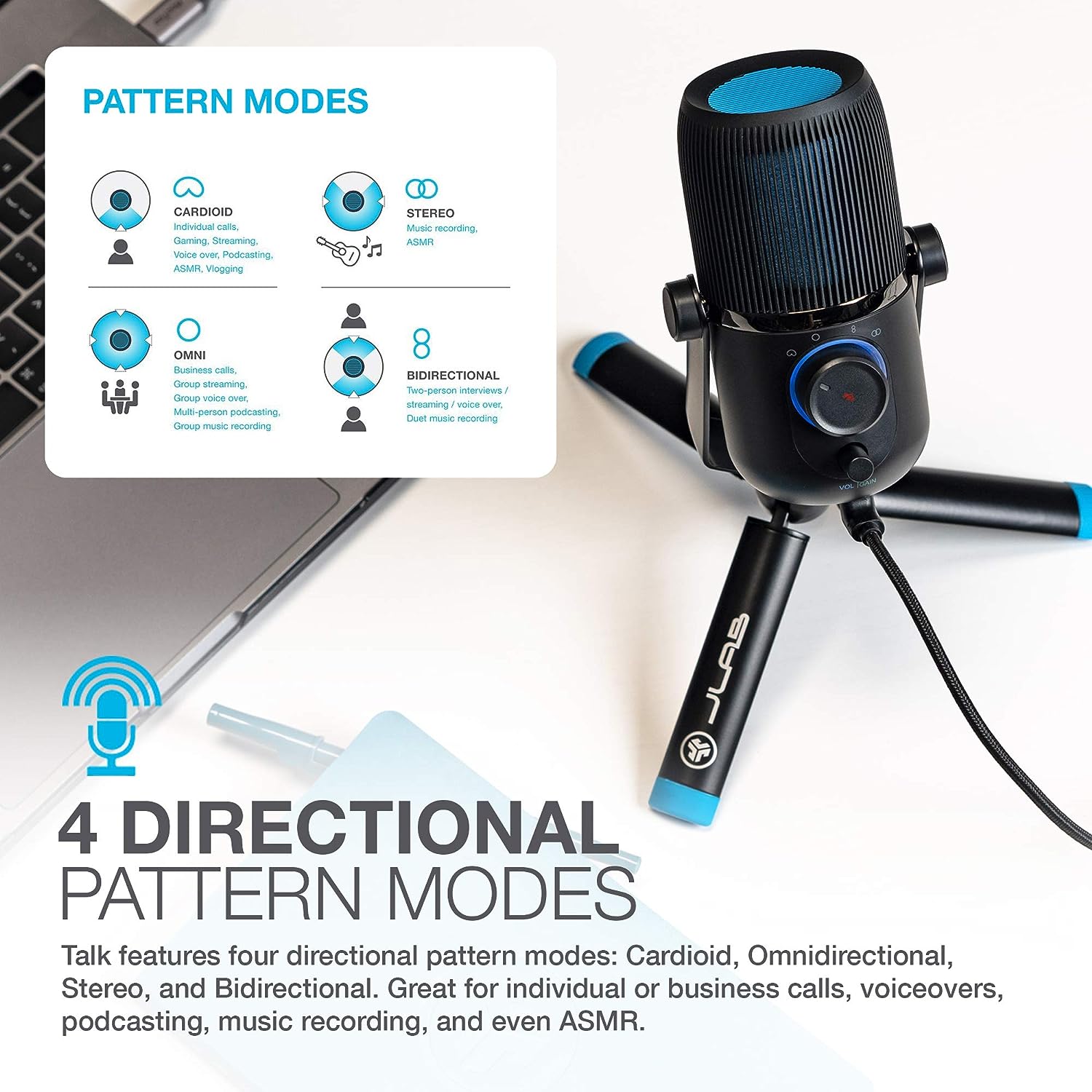 Talk USB Microphone - Black