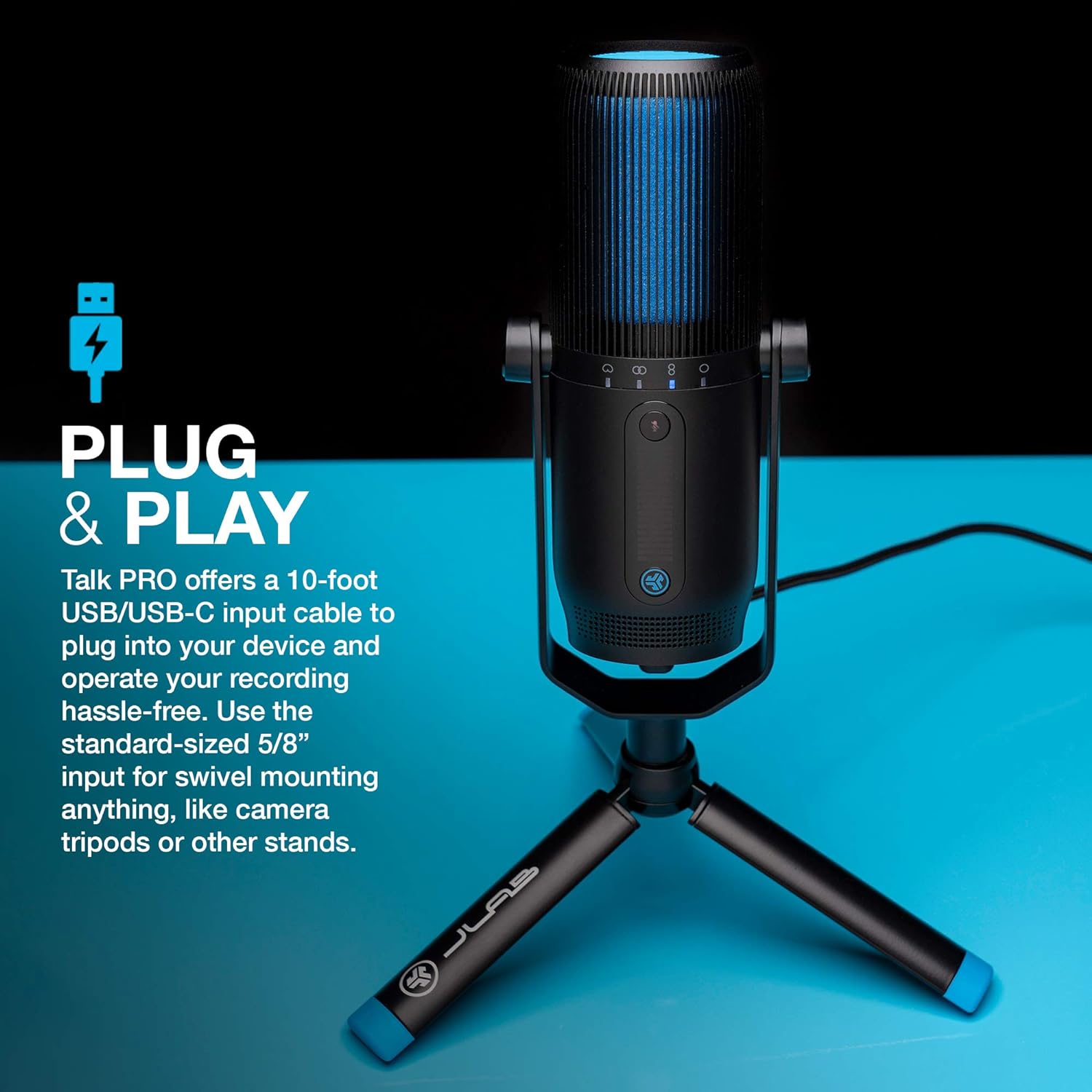 Talk PRO USB Microphone - Black