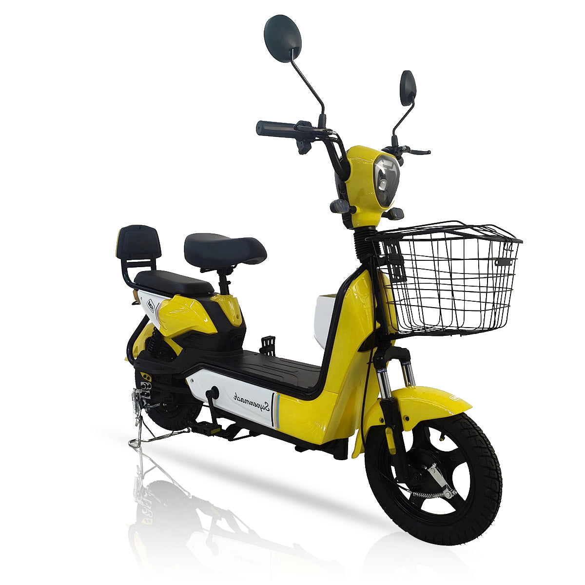 500w Electric Bike - Yellow