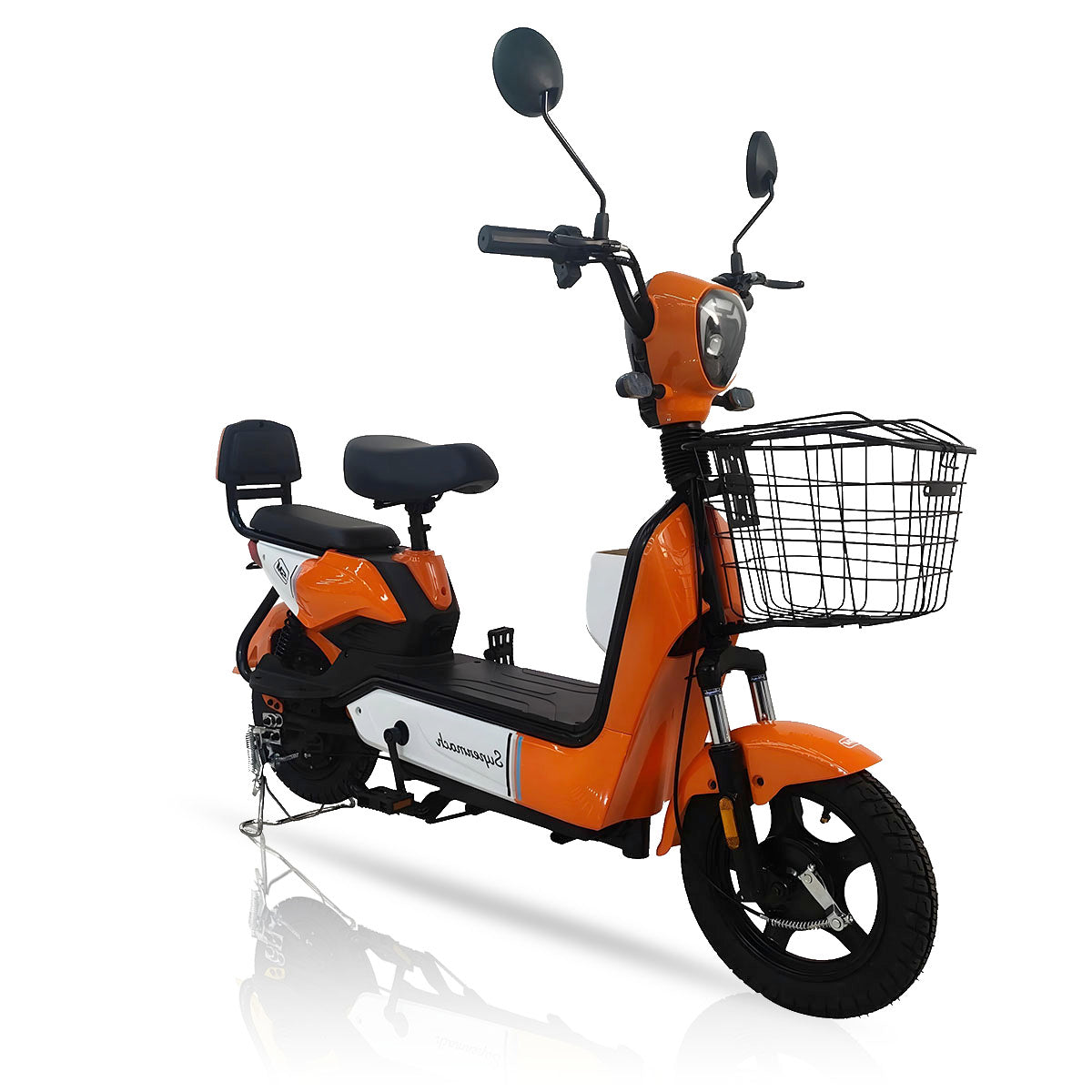 500w Electric Bike - Orange