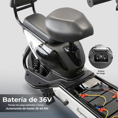 500w Electric Bike - Orange
