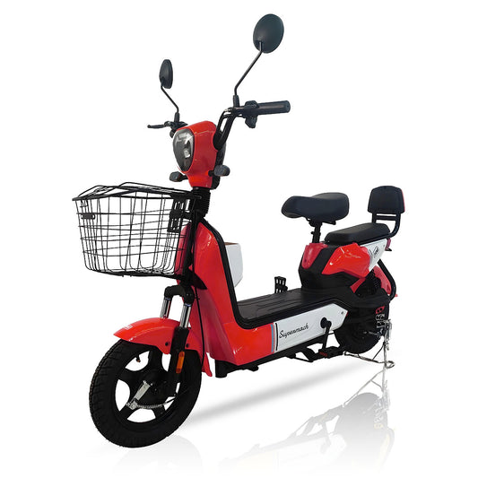 500w Electric Bike - Red